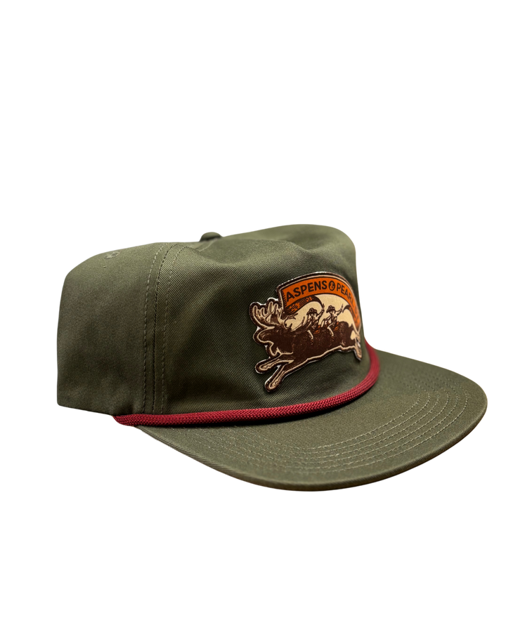 Aspens & Pearl Street Five-Panel Moose Hat