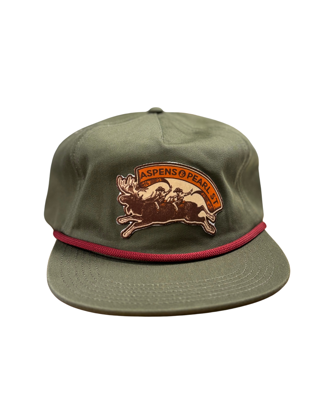 Aspens & Pearl Street Five-Panel Moose Hat