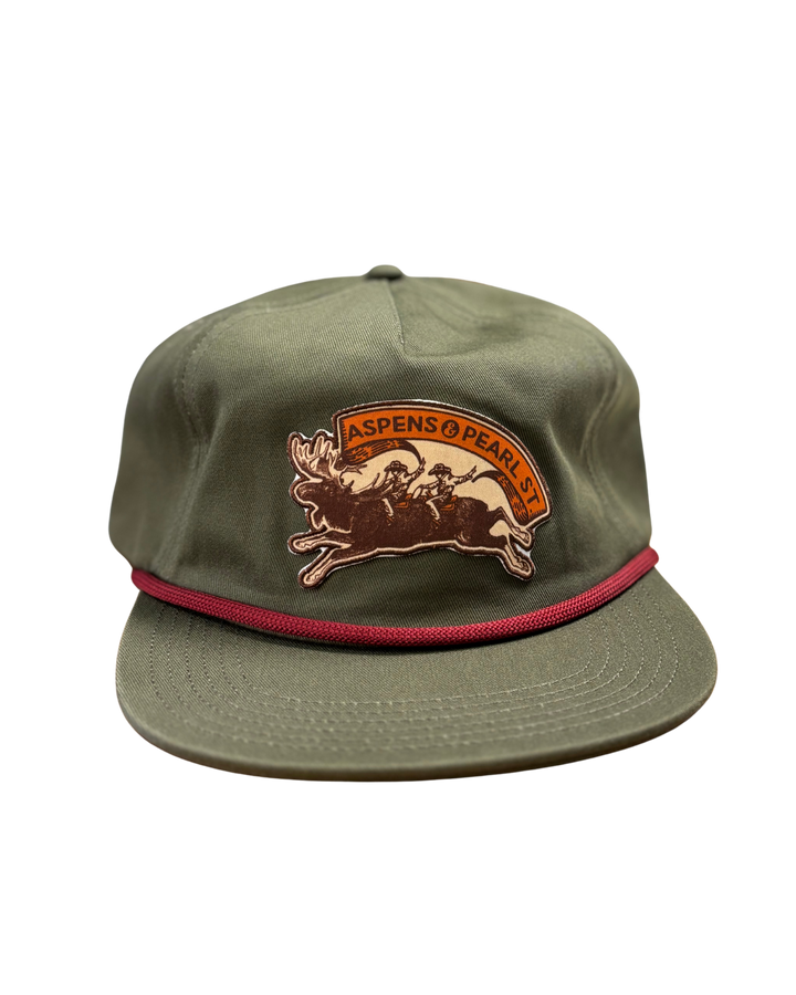 Aspens & Pearl Street Five-Panel Moose Hat