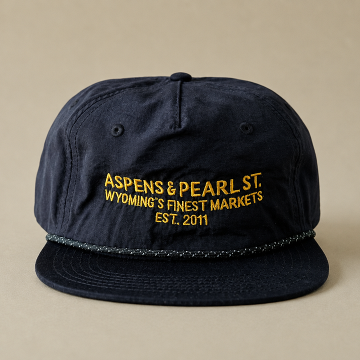 Aspens & Pearl Street Five-Panel Nylon Hat