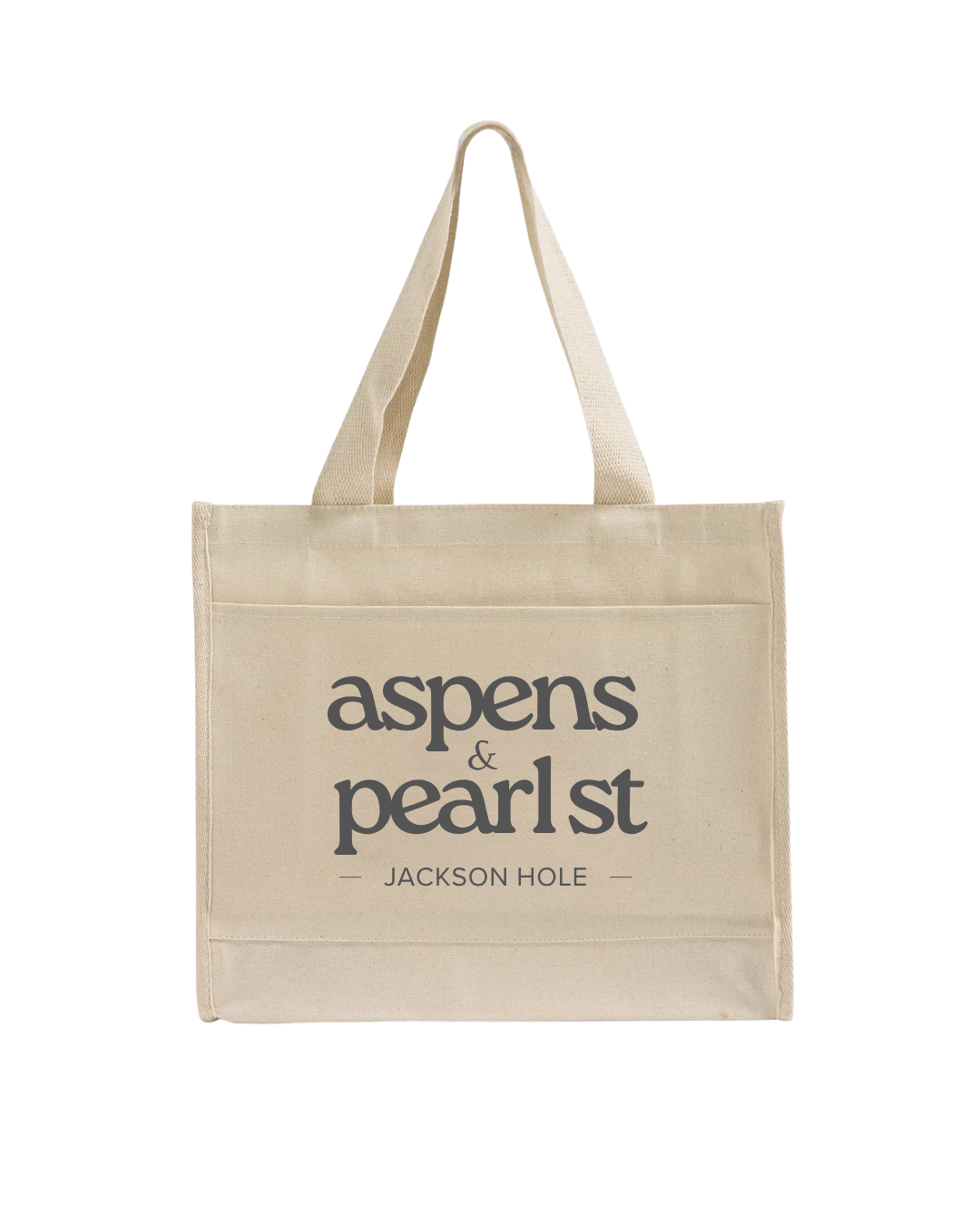Aspens & Pearl Street Canvas Tote